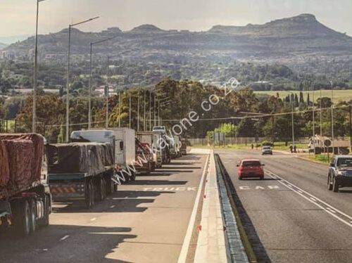 Kay One single side Barriers at Maseru Border Post featured on Sanral news publication